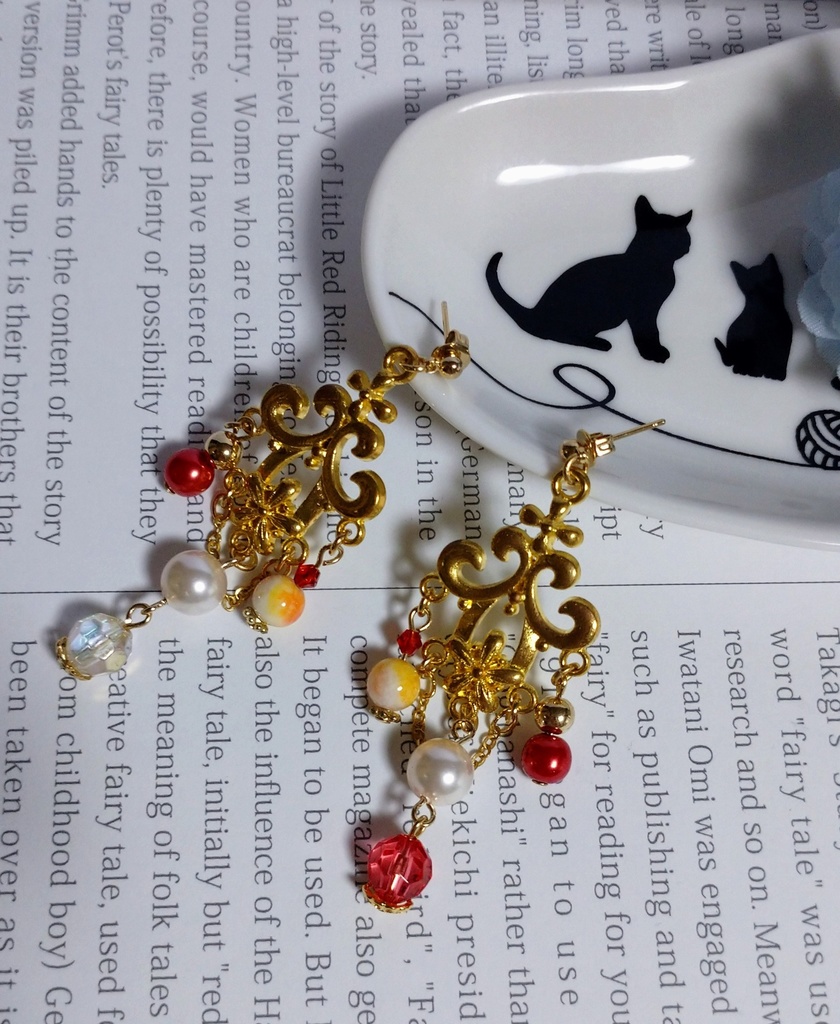 血の女王-血祭りイメージピアス-