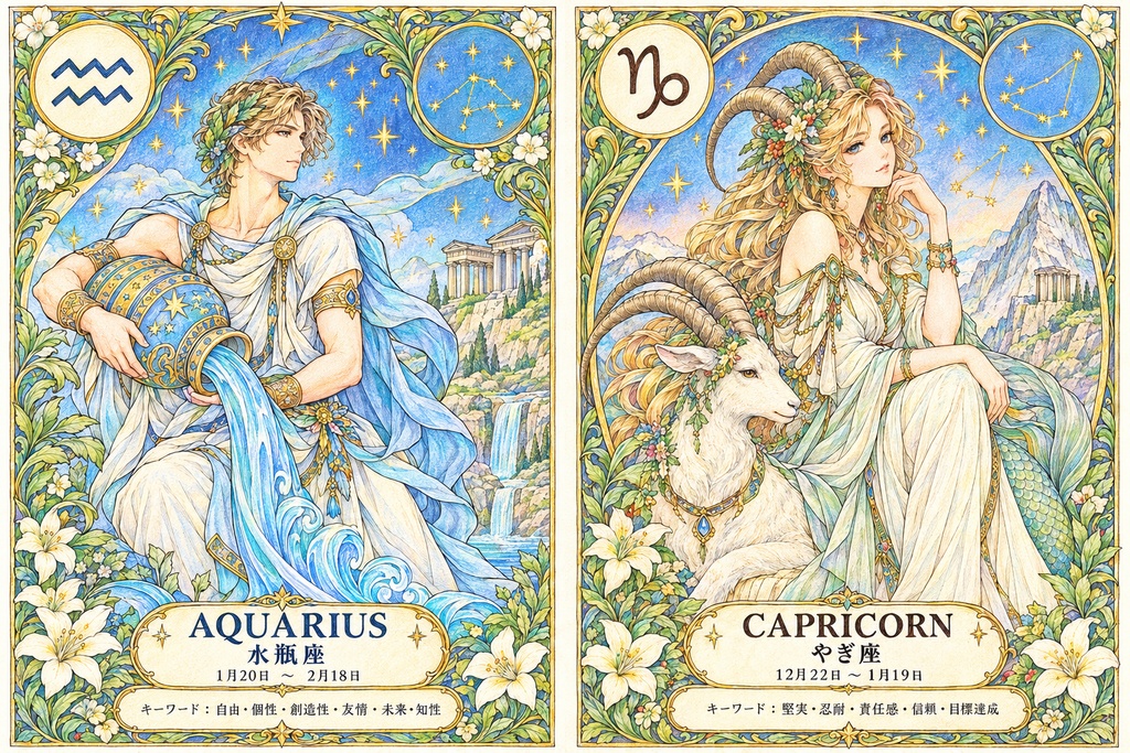 星空の物語 星座の塗り絵
