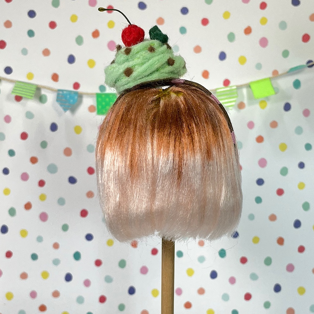 ねんどろいどかすたむへっど用ウィッグ　チョコレート
