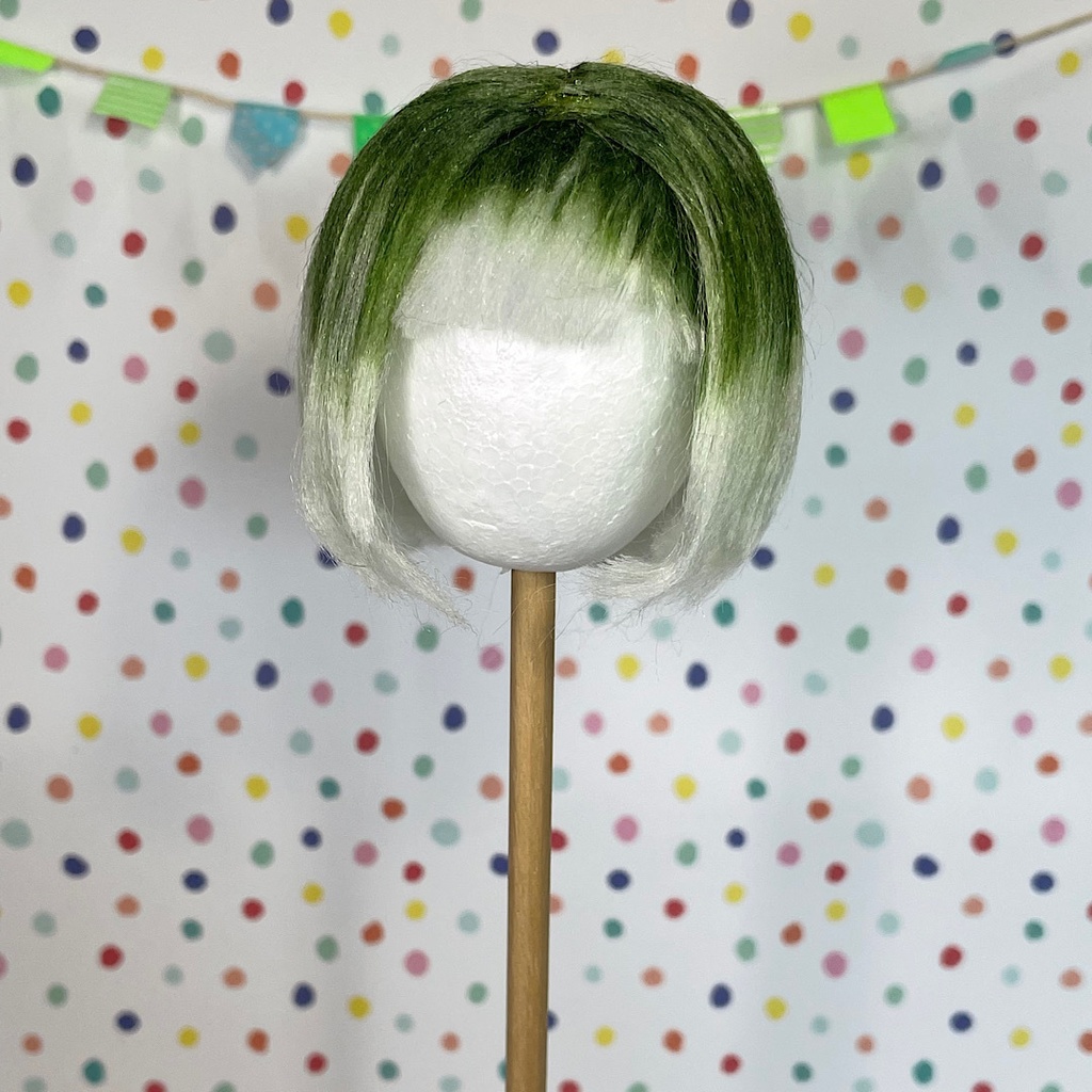 ねんどろいどかすたむへっど用ウィッグ　抹茶クリーム