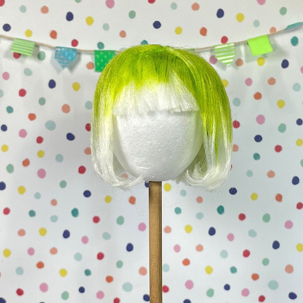 ねんどろいどかすたむへっど用ウィッグ　メロンシロップ
