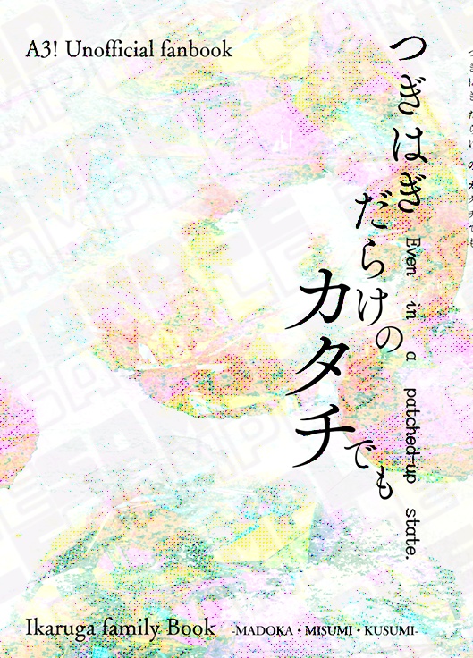 【斑鳩家】つぎはぎだらけの カタチでも 【匿名配送】