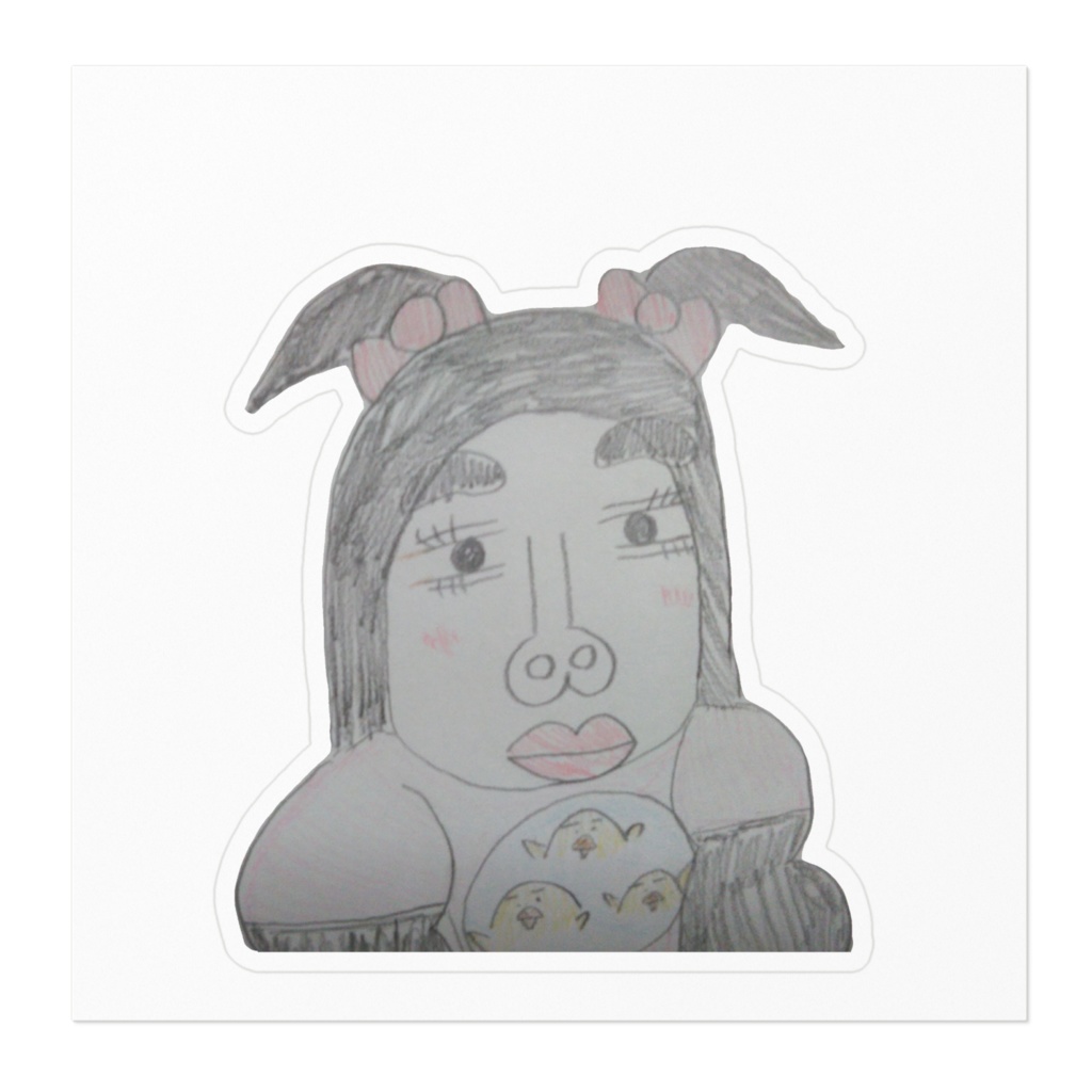 ごりみちゃんステッカー