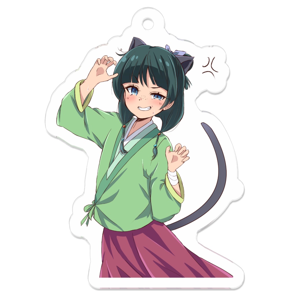【薬屋のひとりごと】猫耳まおまお♪【アクリルキーホルダー】