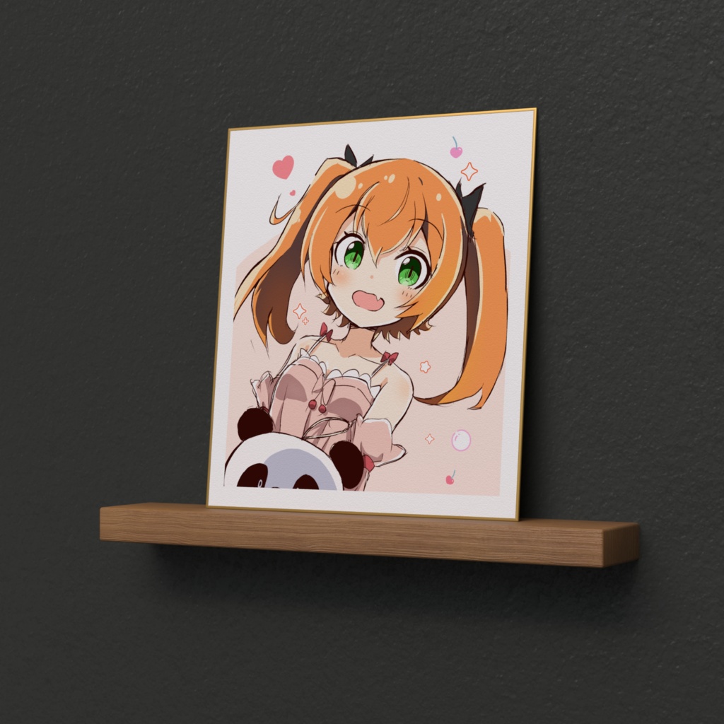 快盗天使ツインエンジェル 水無月遥 色紙♪