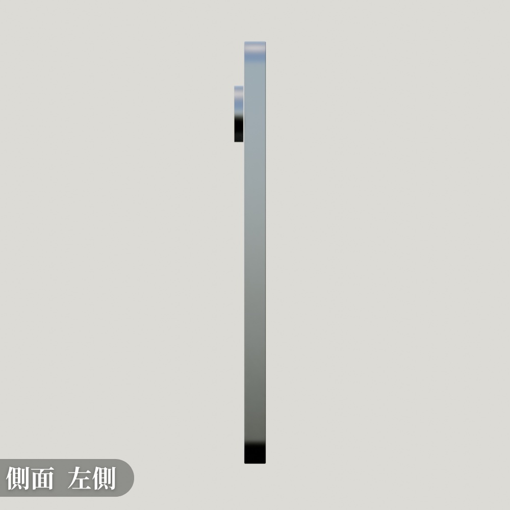 【色をカスタム可】カメラの特徴的なスマホ 3Dモデル スマホ【VRChat/Blender】