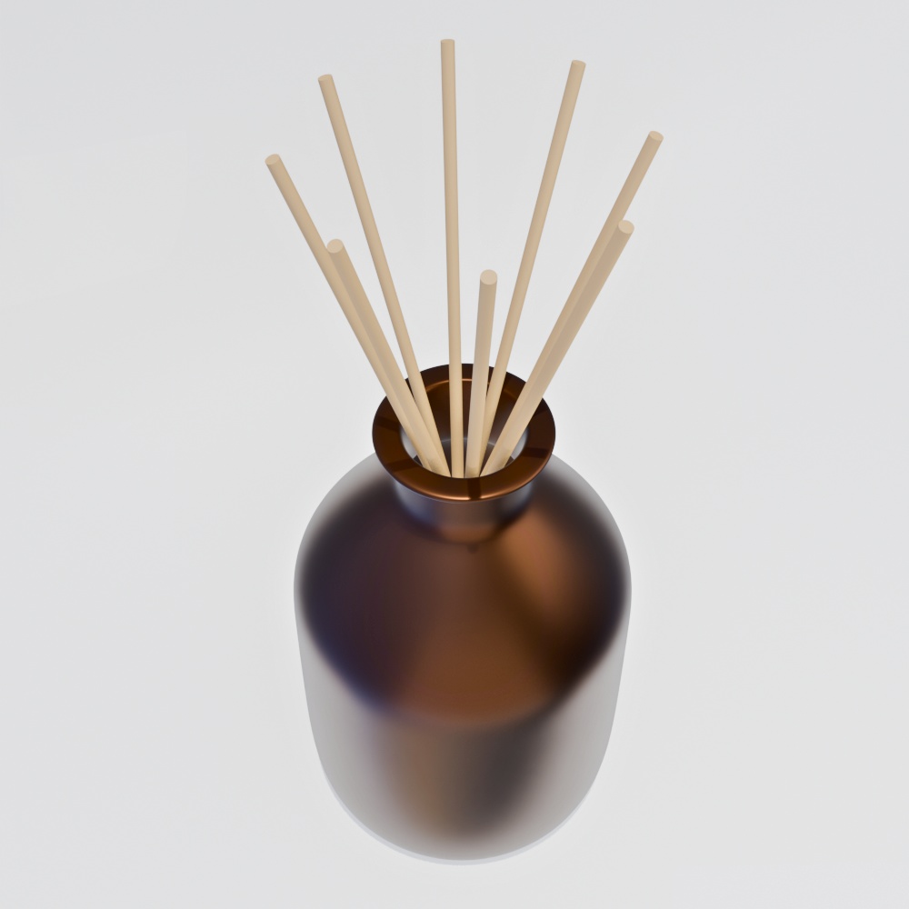 【¥100】シンプルなディフューザー リードディフューザー【VRChat/Blender】