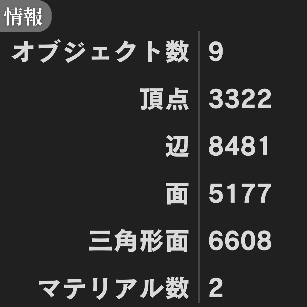 【¥100】シンプルなディフューザー リードディフューザー【VRChat/Blender】