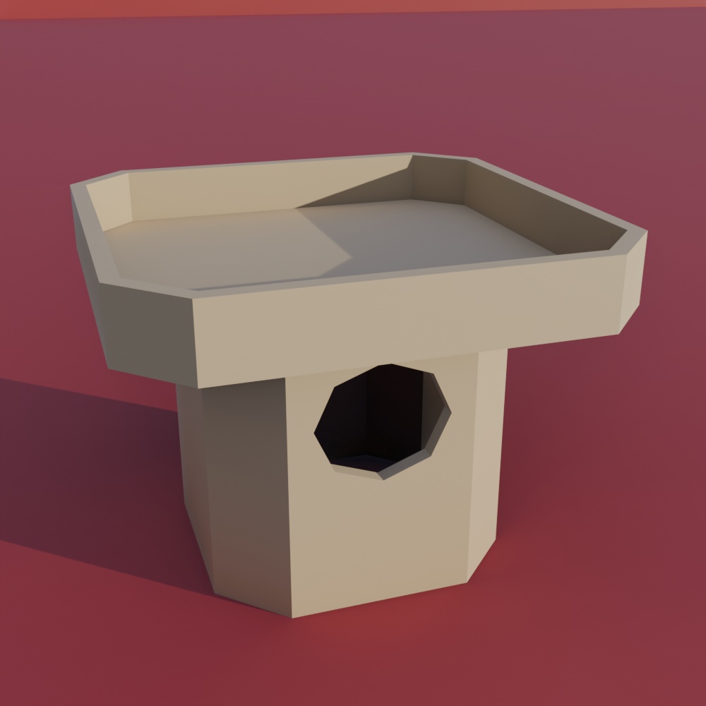 【¥100】新年にぴったりの鏡餅 3Dモデル【VRChat/Blender】