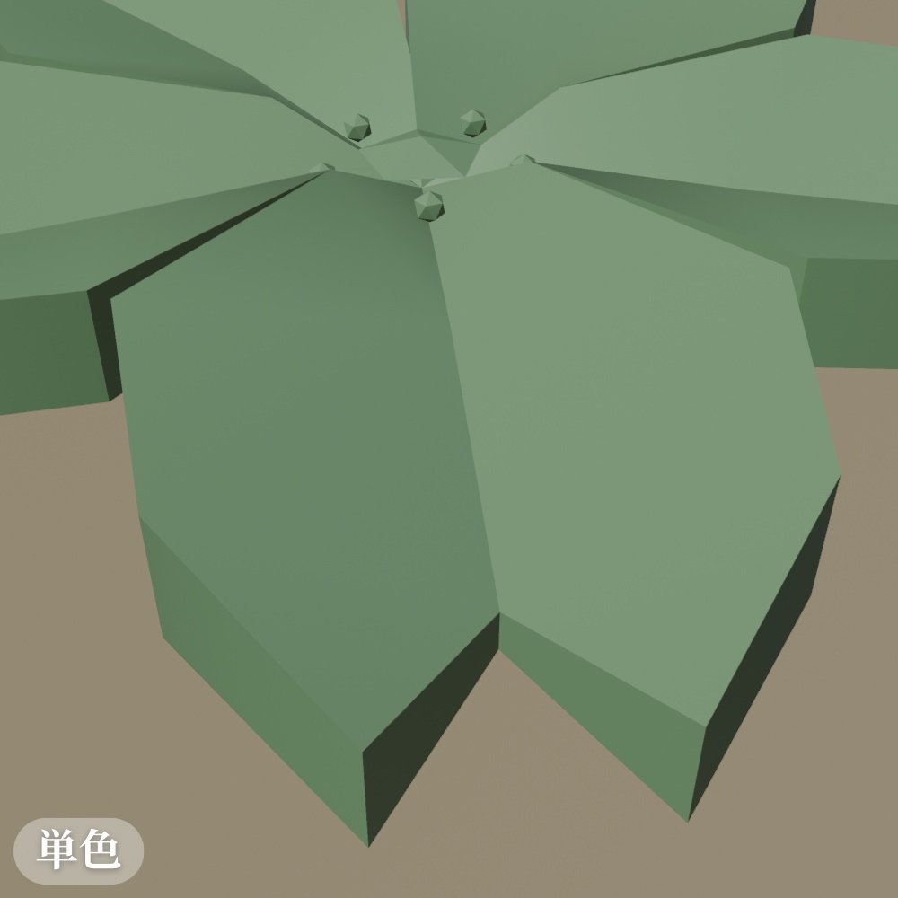 【春にぴったり!】桜の花型アクセサリー 置き物 ローポリ 3Dモデル【Blender/VRChat】