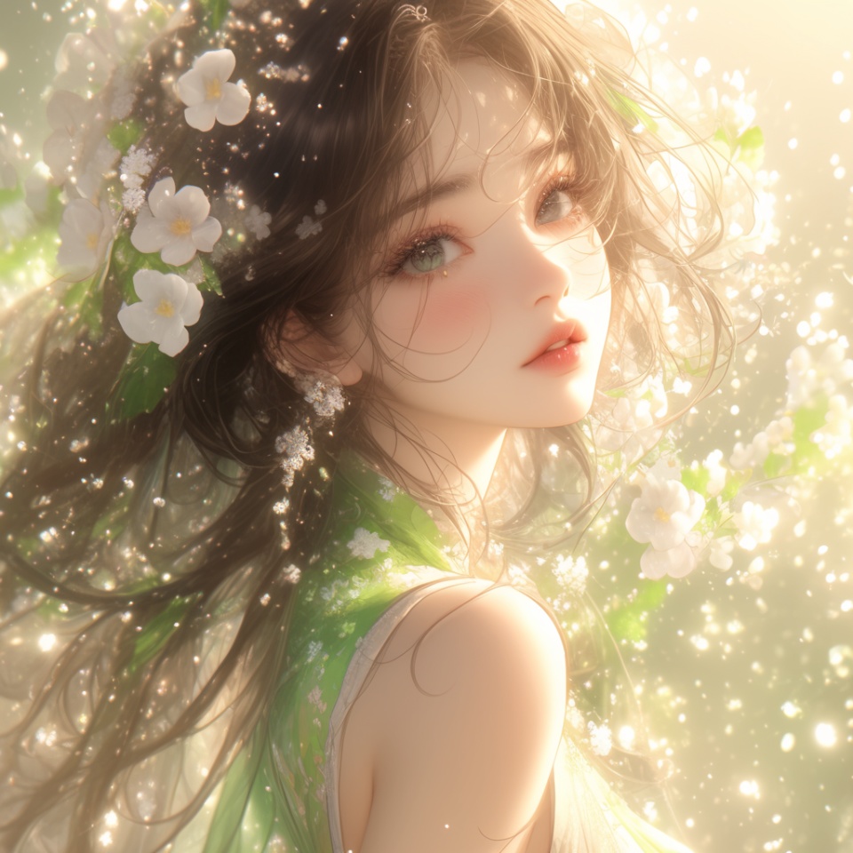 【AI女神アイコン素材16枚】幻想的・スピリチュアルな光の女神たち/SNS・LINE・スマホ壁紙などに