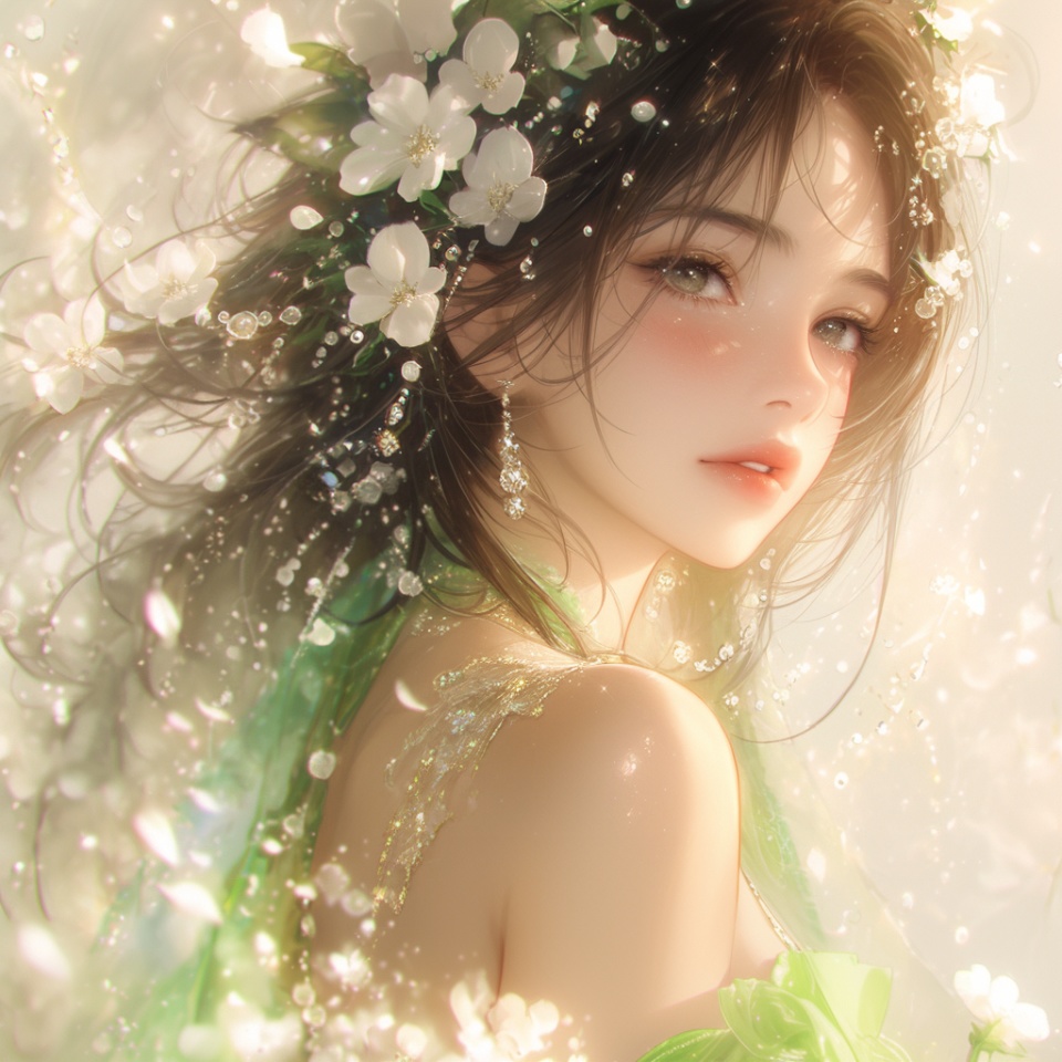 【AI女神アイコン素材16枚】幻想的・スピリチュアルな光の女神たち／SNS・LINE・スマホ壁紙などに