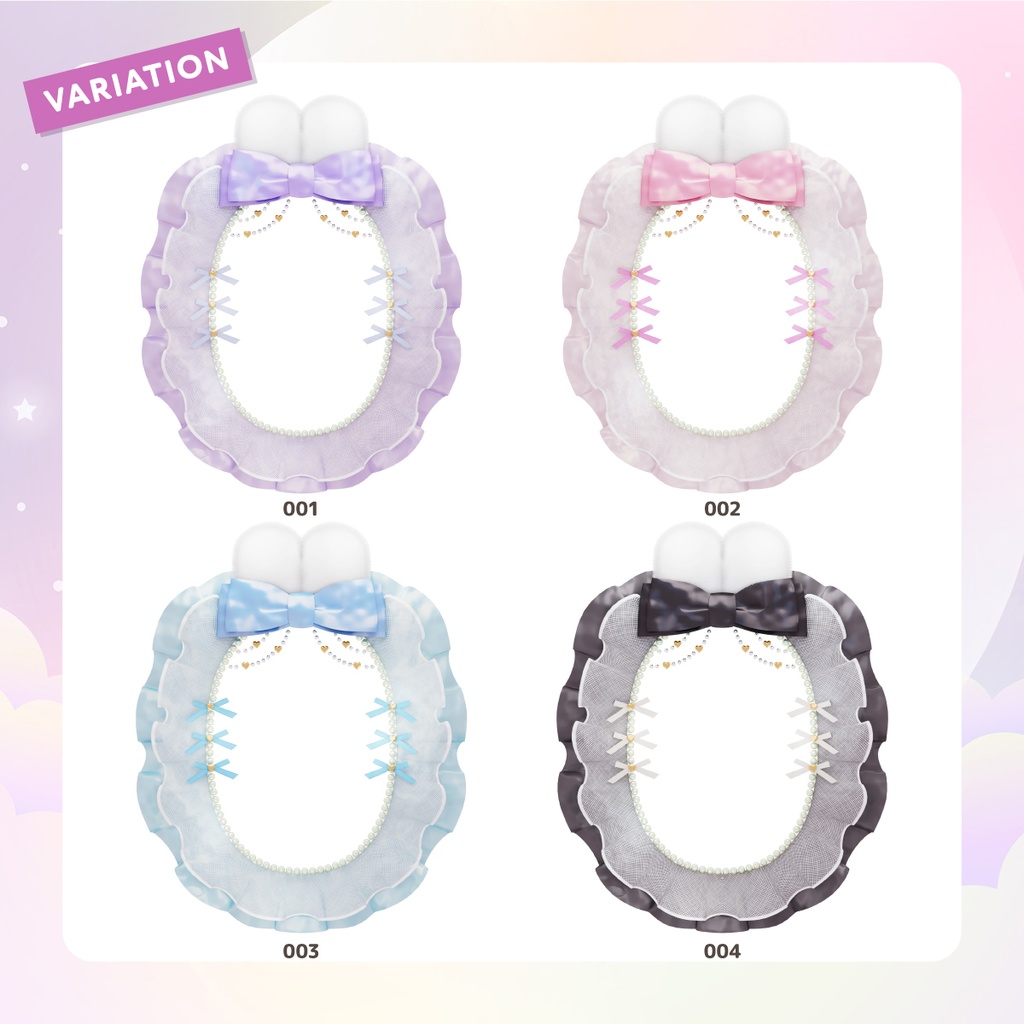 【無料】フレーム素材 うさ耳