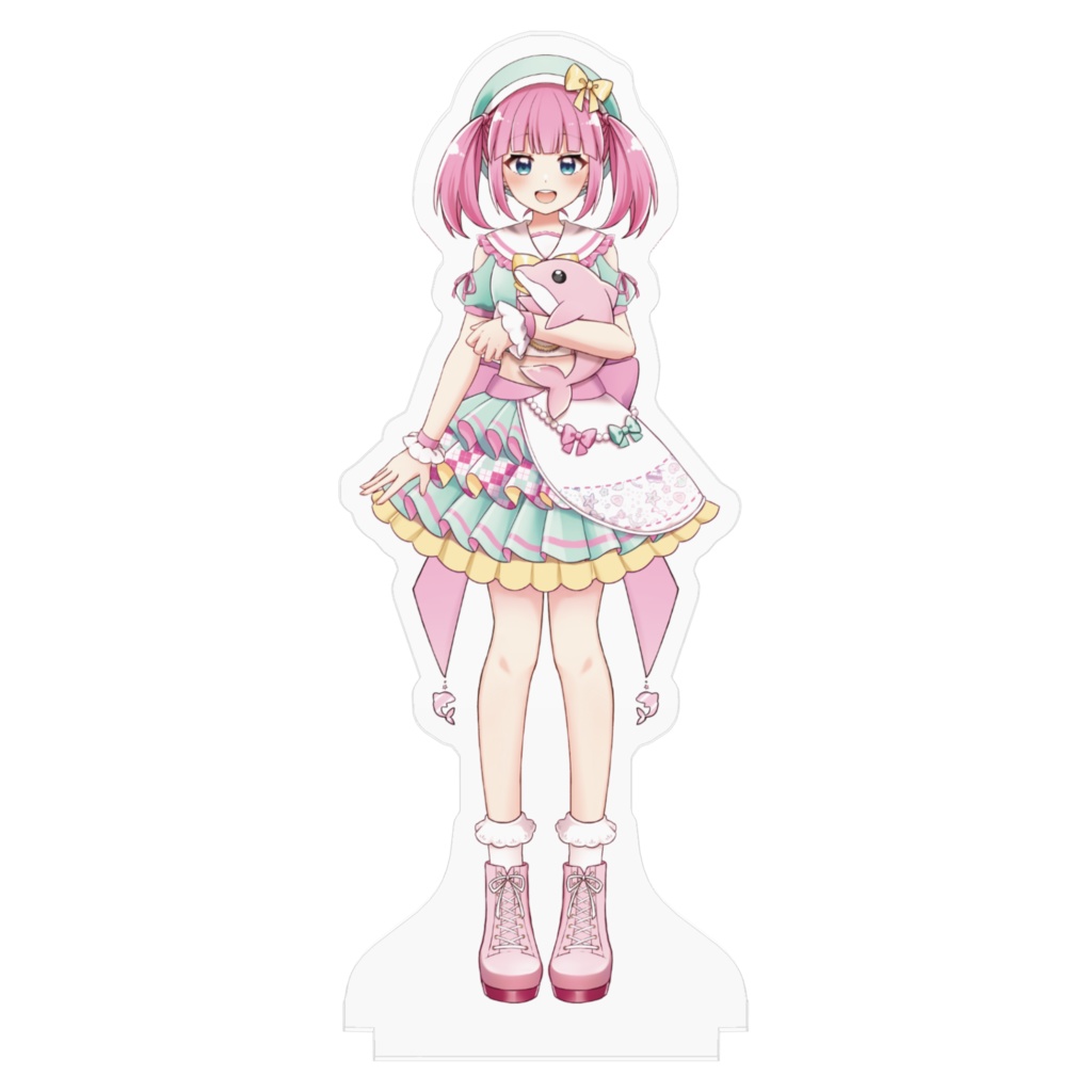 【生誕記念】いるかるかのとっても可愛いアイドル衣装アクスタ