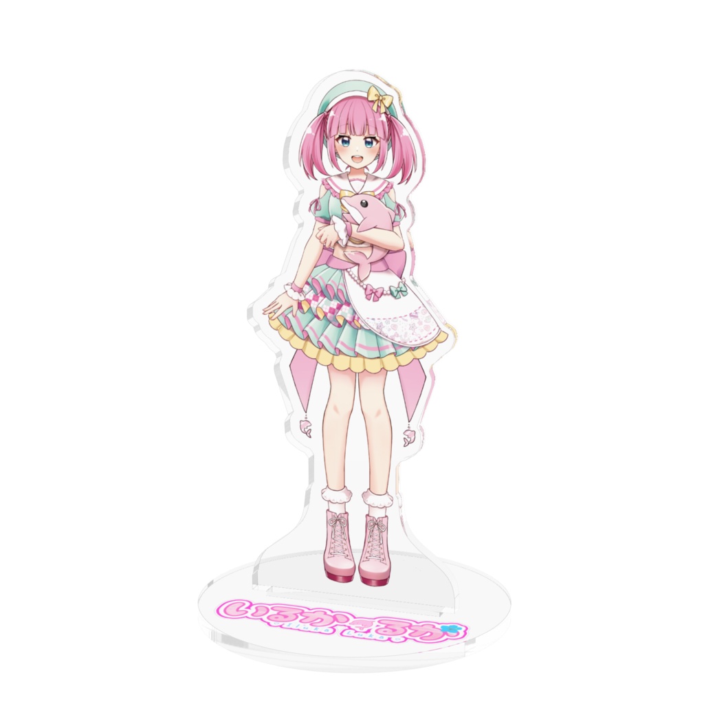 【生誕記念】いるかるかのとっても可愛いアイドル衣装アクスタ