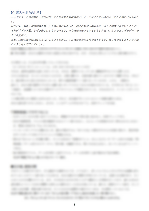 CoC6版『さよならを言いにきた‐special quest‐』