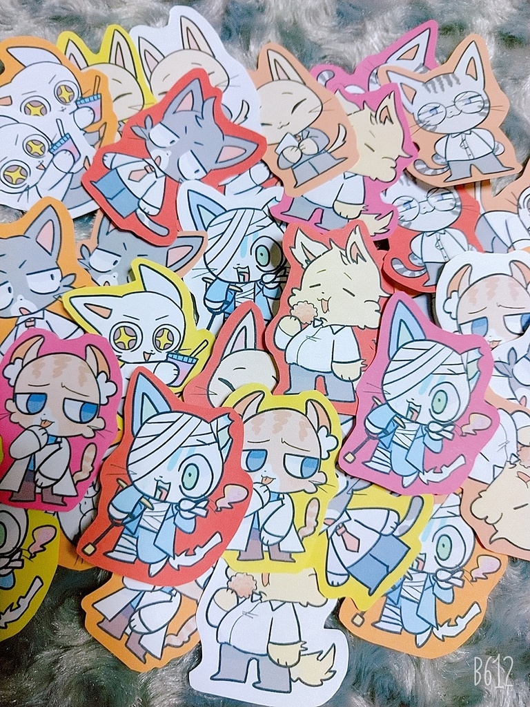 ねこたちシ~ル❕