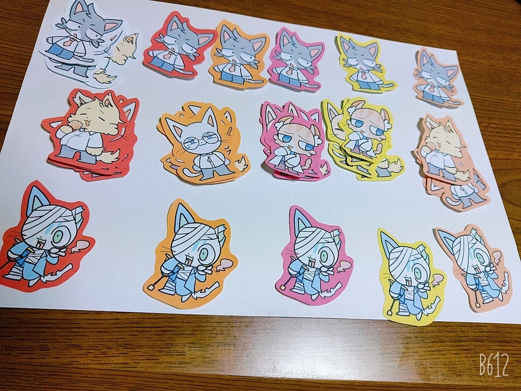 ねこたちシ~ル❕