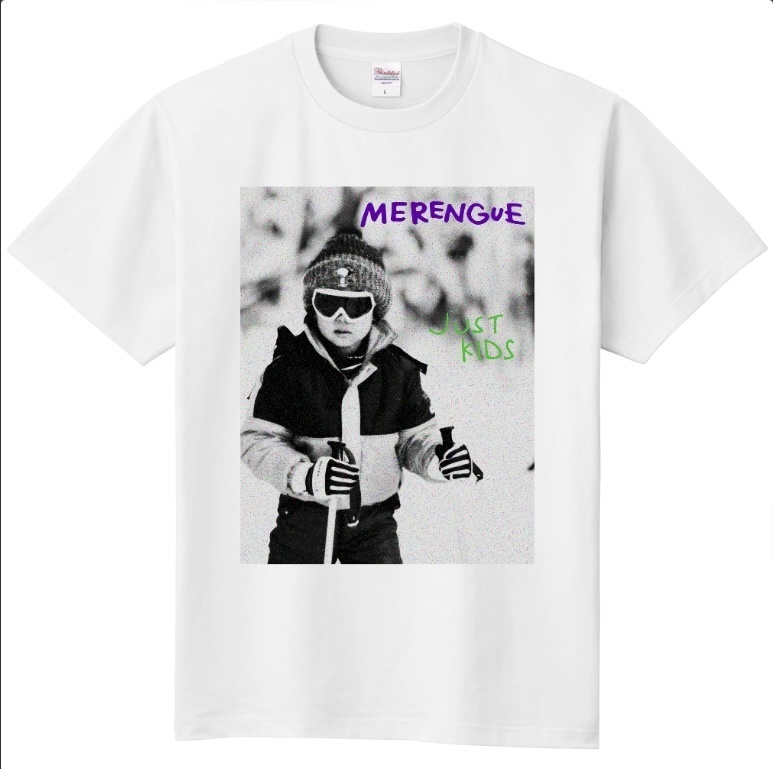 メレンゲ ゲレンデ Tシャツ / white