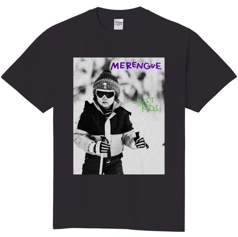 メレンゲ ゲレンデTシャツ / charcoal