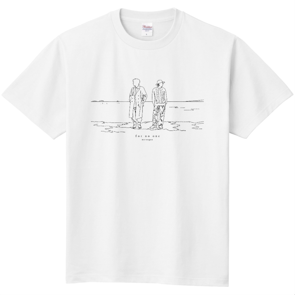メレンゲ for no one Tシャツ / white - M