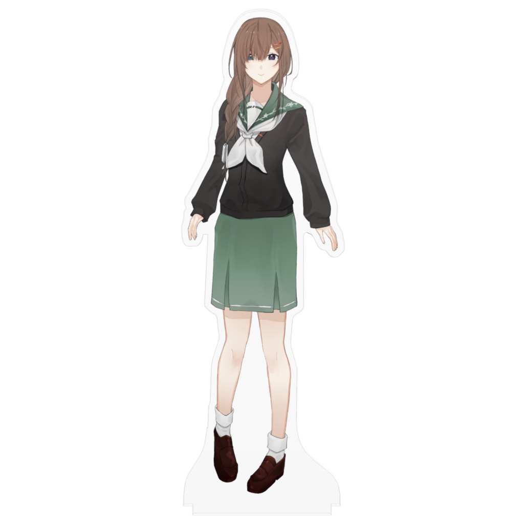 柚子森律歌アクリルフィギュア