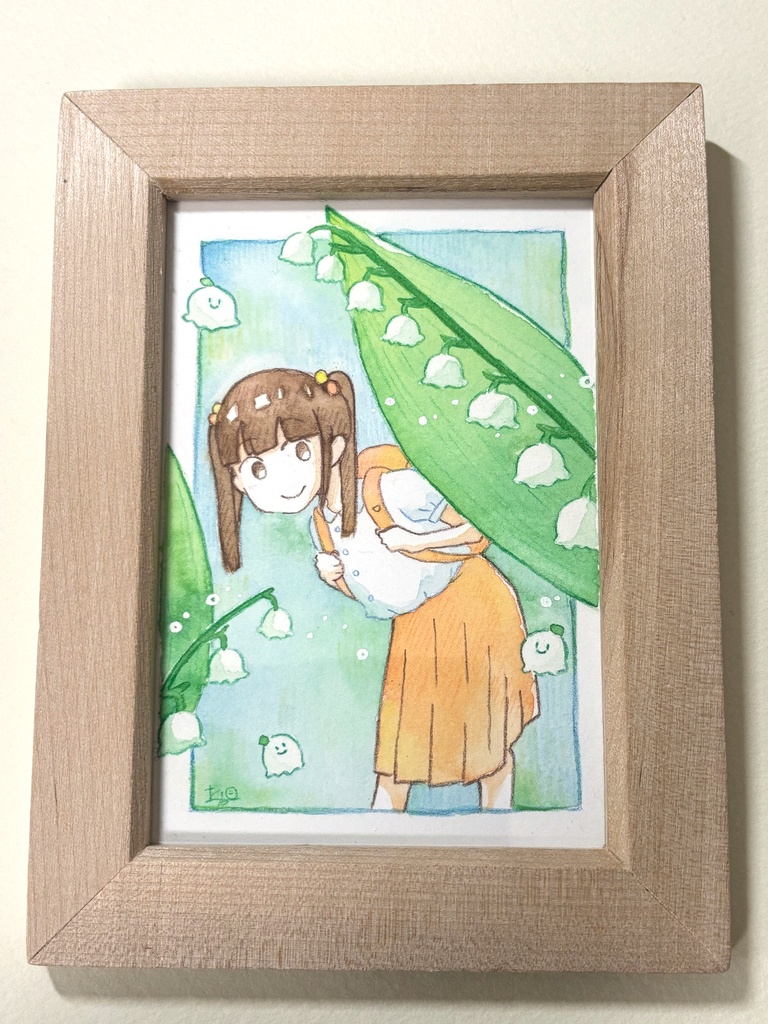 【ミニ原画】すずらん