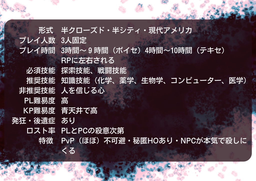 BIOHAZARD -This is just a prologue-