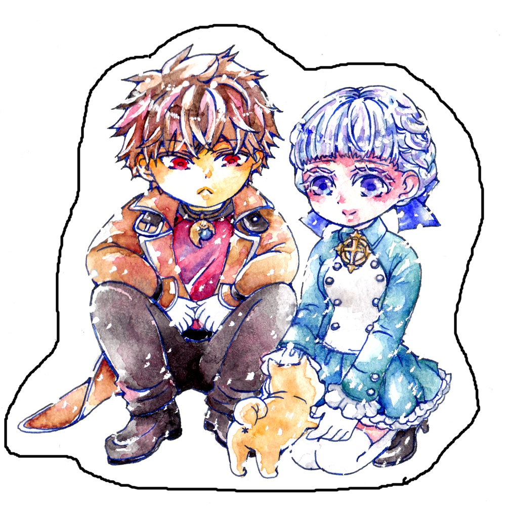 ウルアリとちびすけちゃんのアクスタ