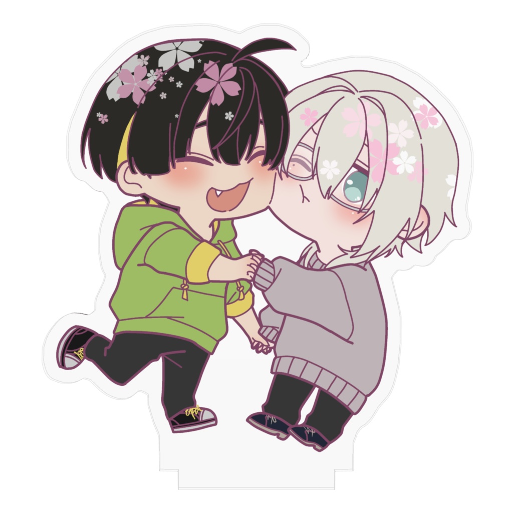 まめあさ アクリルスタンド