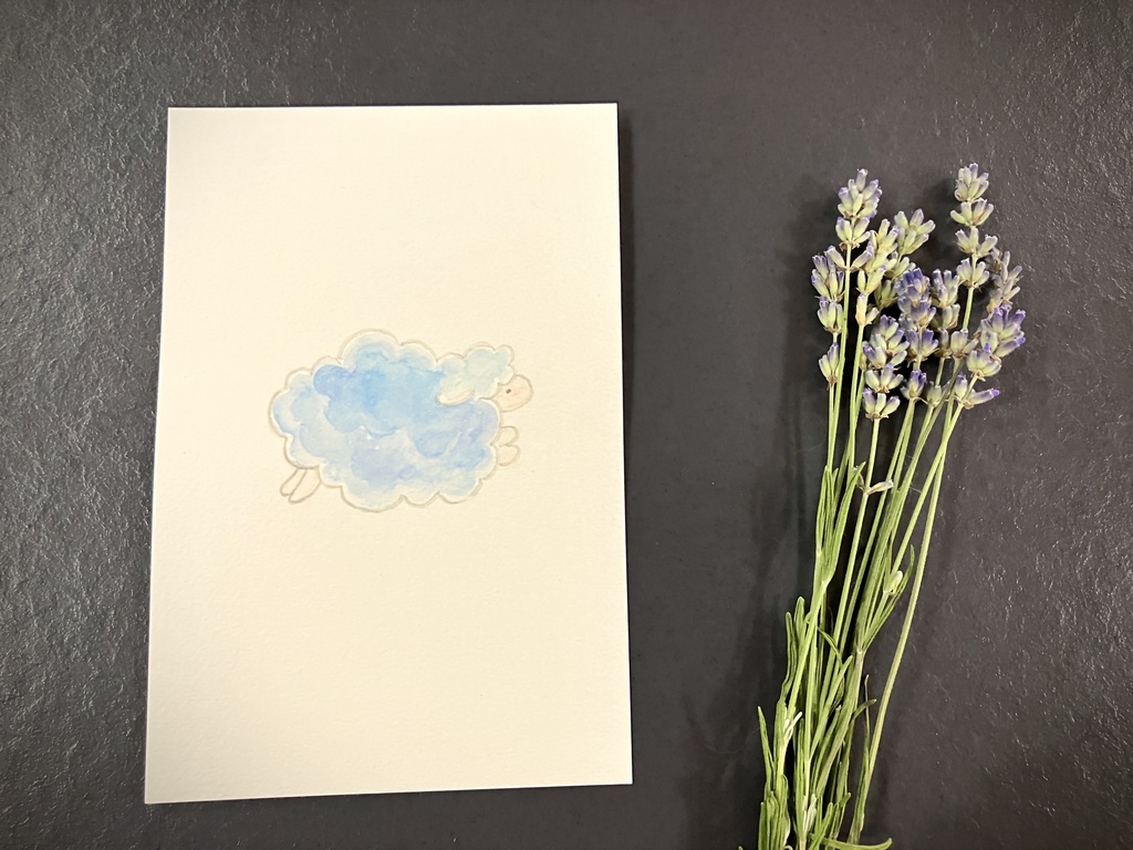 【額なし原画】Colored Sheep