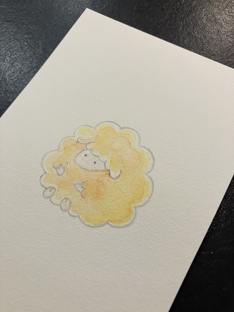【額なし原画】Colored Sheep