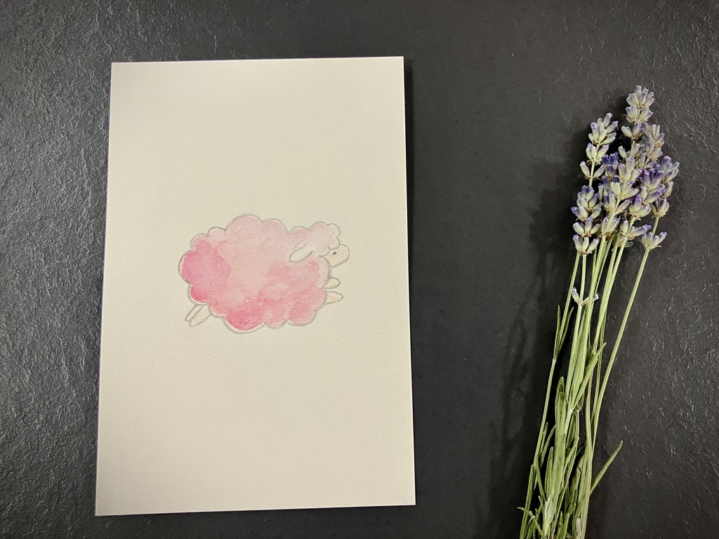 【額なし原画】Colored Sheep