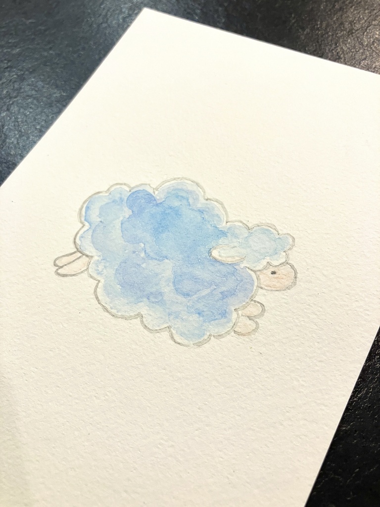 【額なし原画】Colored Sheep