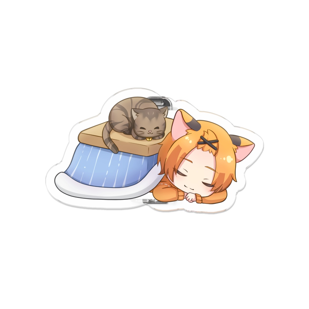 もりっちアクリルバッジ こたつver