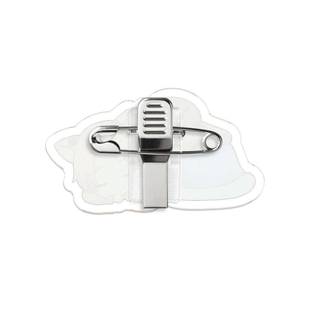 もりっちアクリルバッジ こたつver