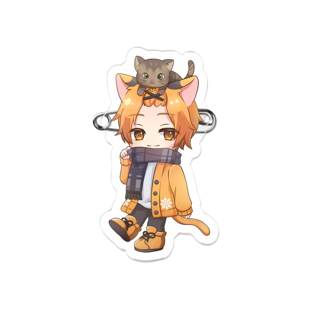 もりっちのアクリルバッジ