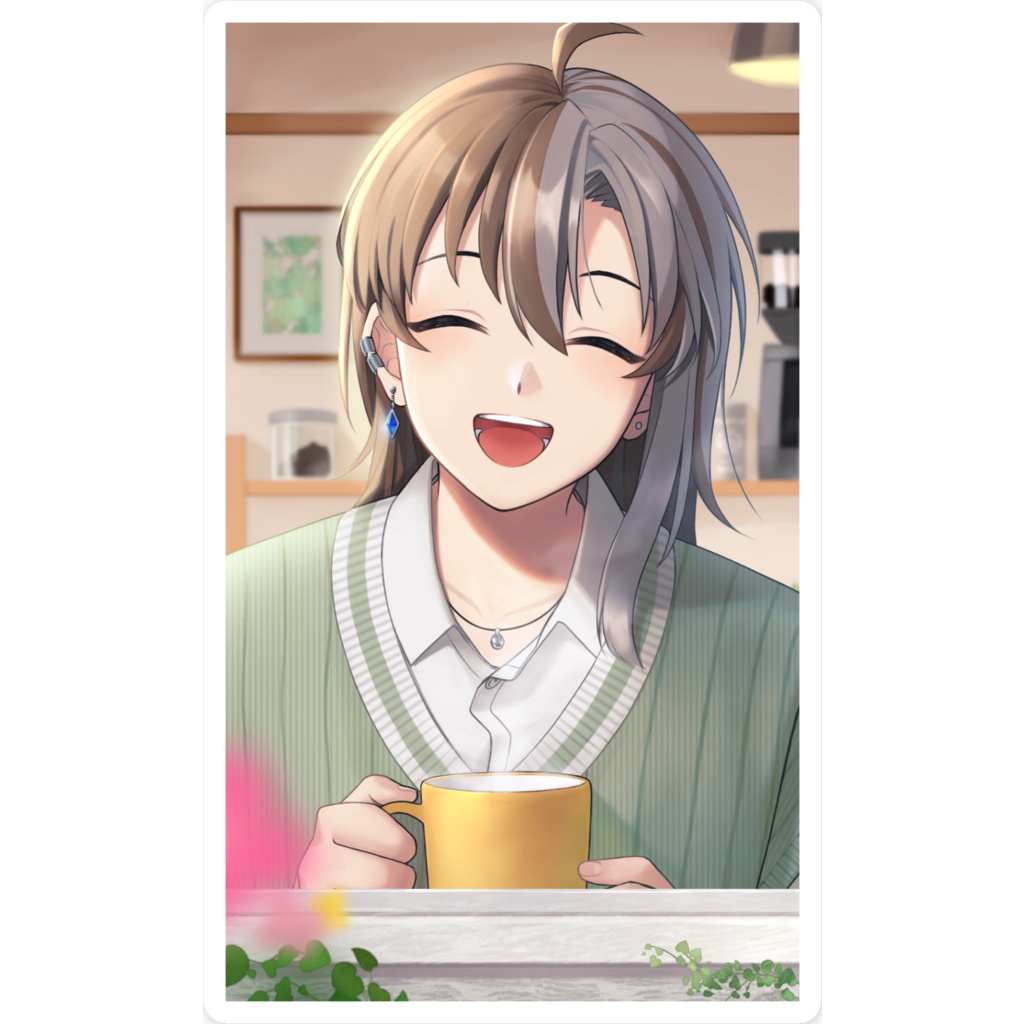 【ジン・ステア】オリジナルスマホステッカー【2周年記念】