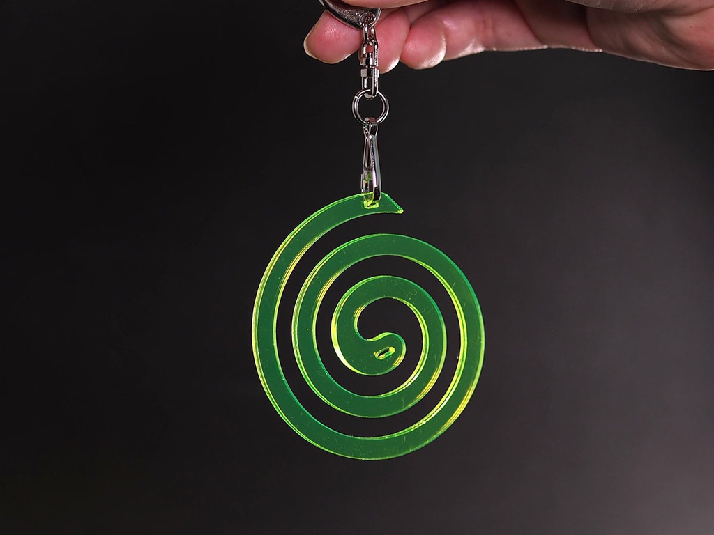 【在庫過剰】アクリル蚊取り線香キーホルダー