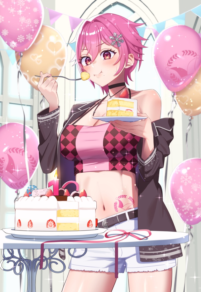 氷凝ゆき タペストリー 1周年記念