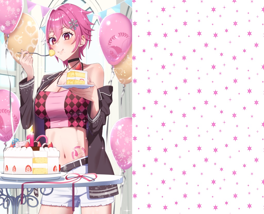 氷凝ゆき クリアファイル 1周年記念