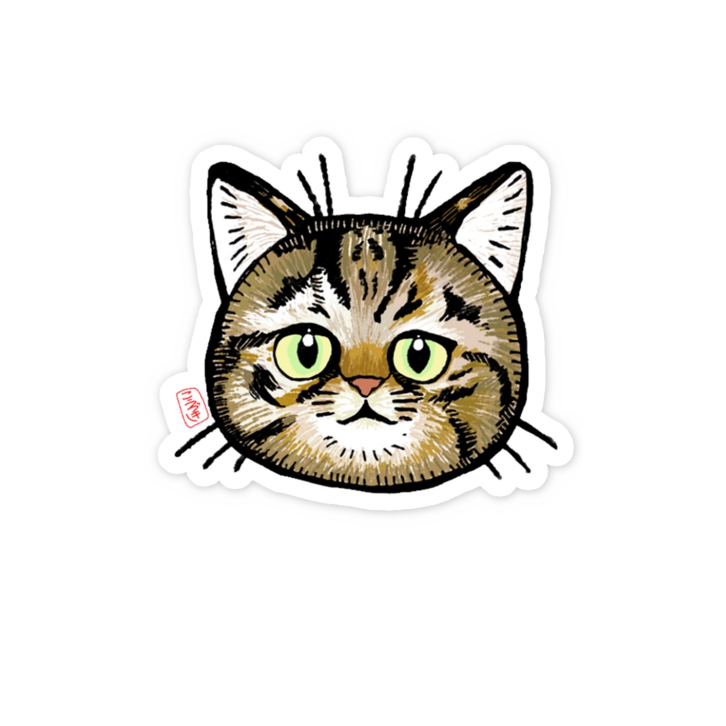 とらさまステッカー