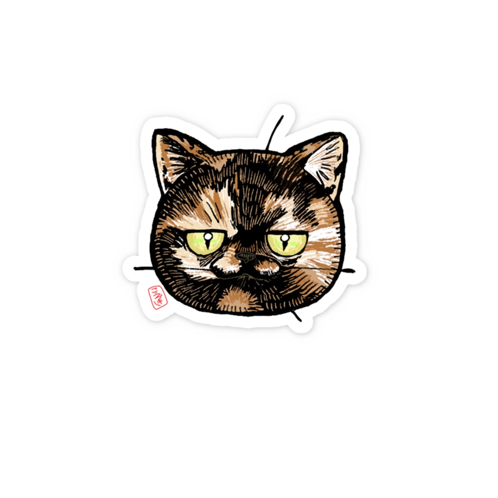 ふくさまステッカー