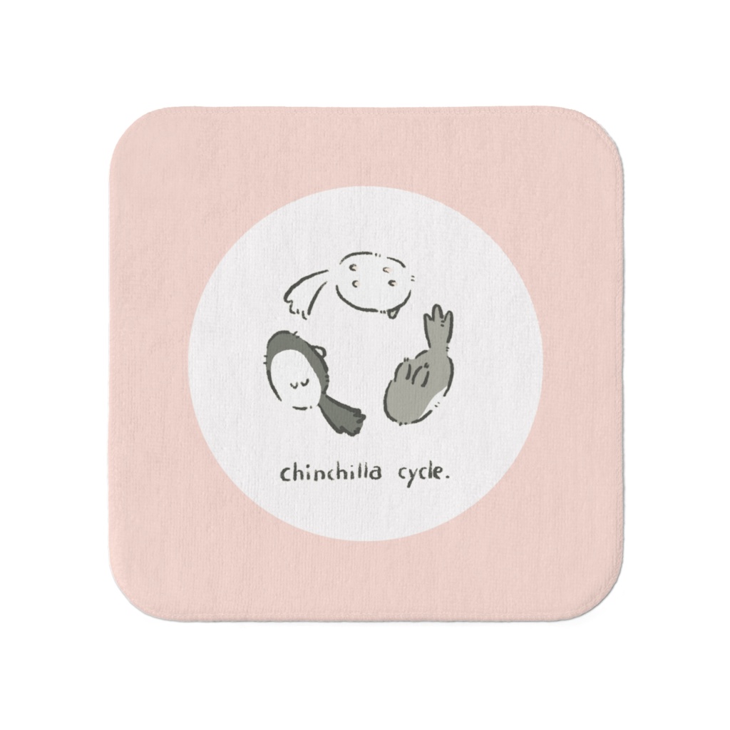 punsuko タオルハンカチ サークルver.