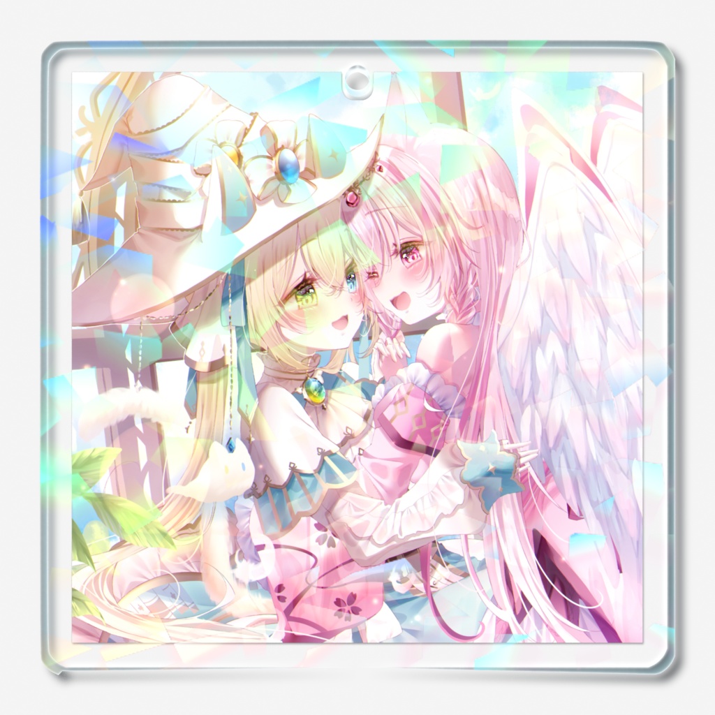 【期間限定/3月1日まで】ホログラムアクリルキーホルダー【シャルフェネ】