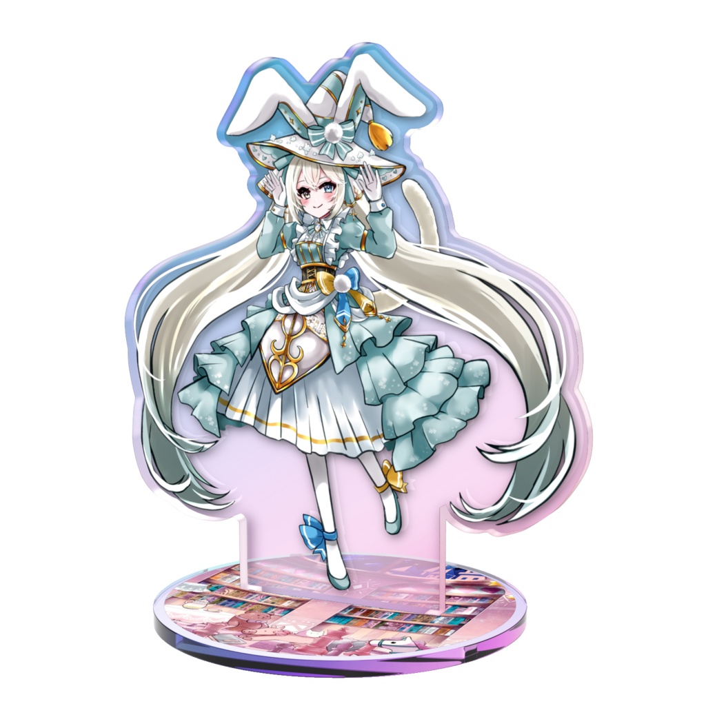 【Love it Rabbit】オーロラアクリルスタンドA【常設グッズ】