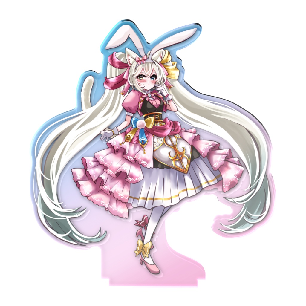 【期間限定/3月20日まで】照れ顔♡オーロラアクスタB【Love it Rabbit】