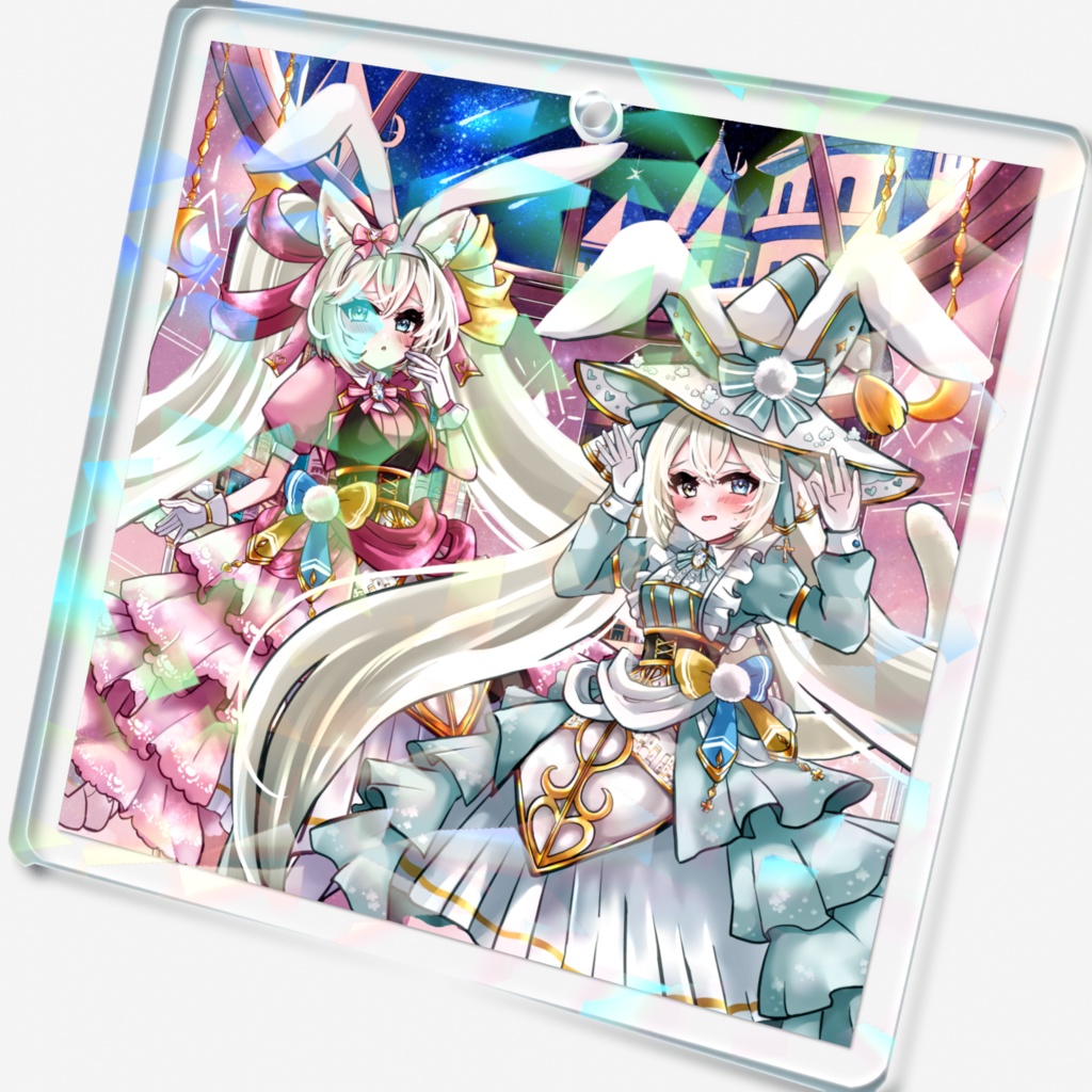 【Love it Rabbit】ホログラムアクキー【常設グッズ】