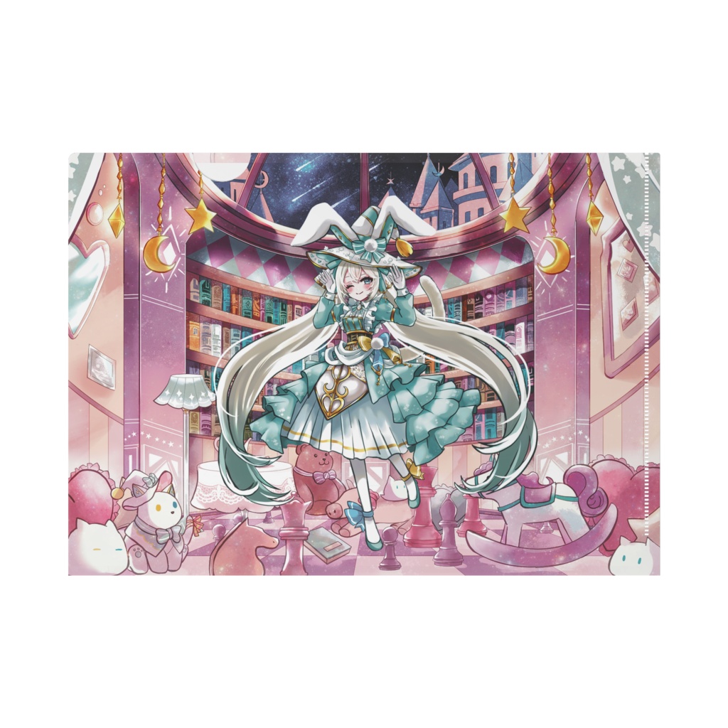 【Love it Rabbit】クリアファイル【常設グッズ】