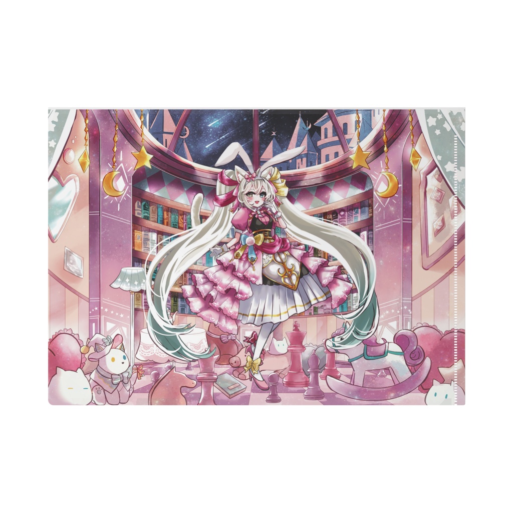 【Love it Rabbit】クリアファイル【常設グッズ】